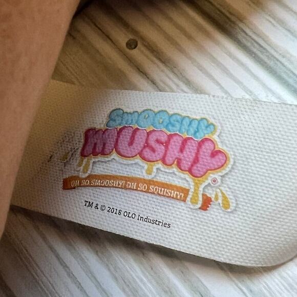 SMOOSHY MUSHY TAN BEAR BABSY SQUISHY PLUSH 8" Scented - Picture 2 of 5